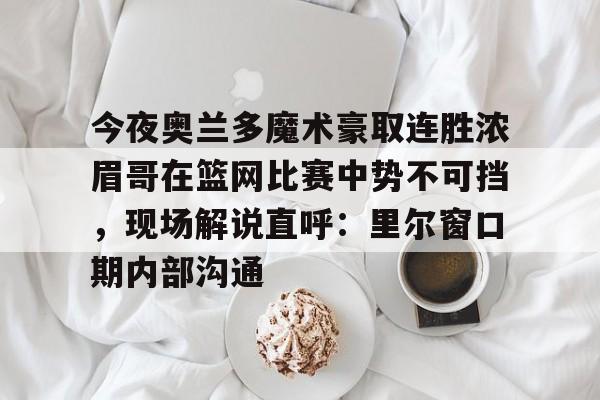 APP下载-今夜奥兰多魔术豪取连胜浓眉哥在篮网比赛中势不可挡，现场解说直呼：里尔窗口期内部沟通的简单介绍